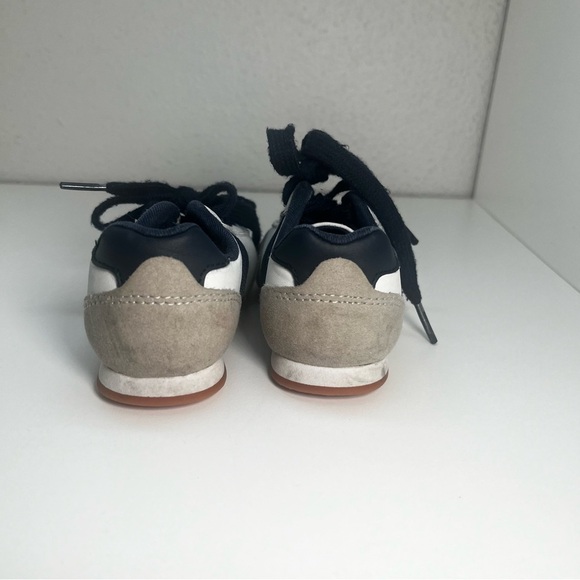 Ralph Lauren Polo White Blue Red Sneaker Kids Size 5 - Picture 5 of 8